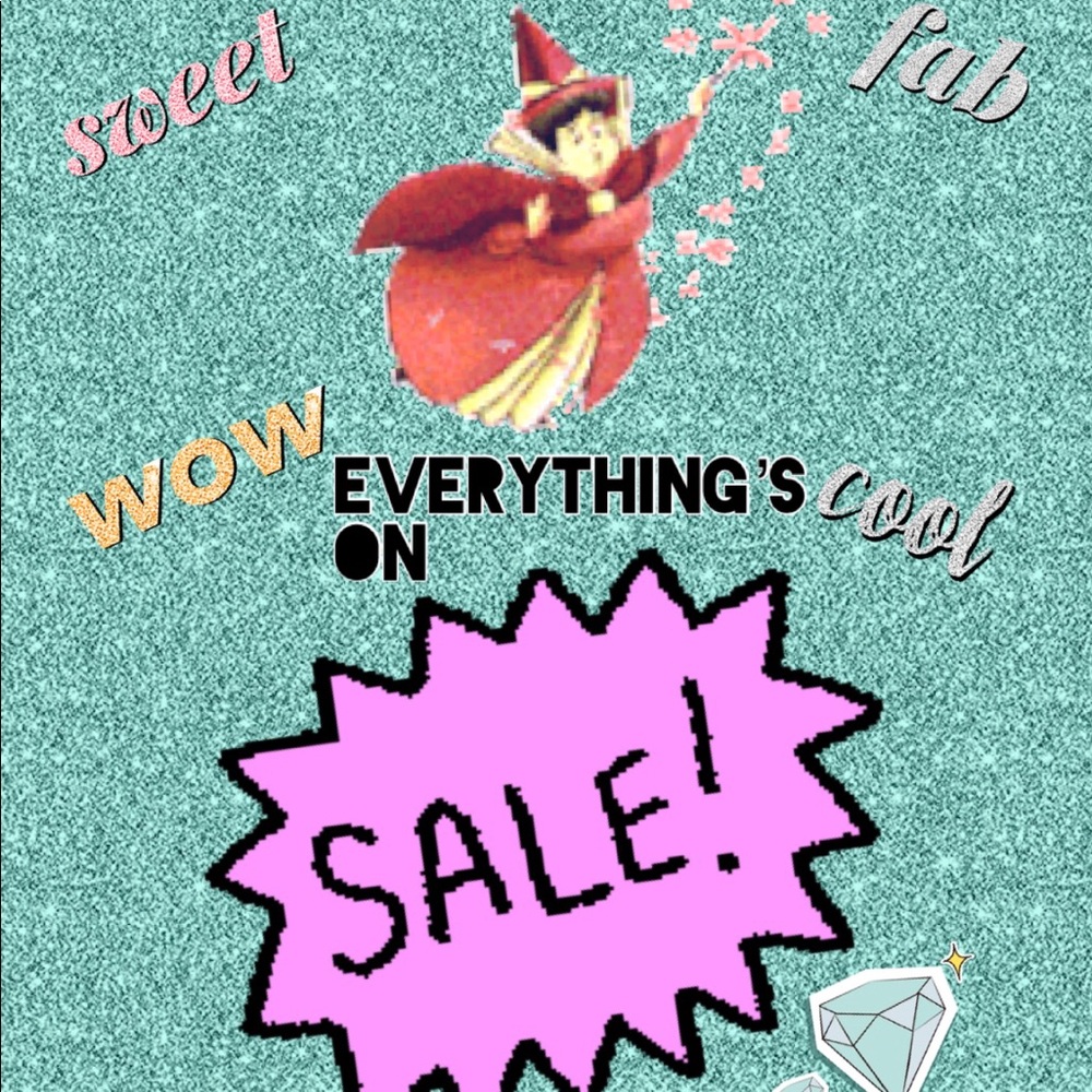 Everything is on sale!